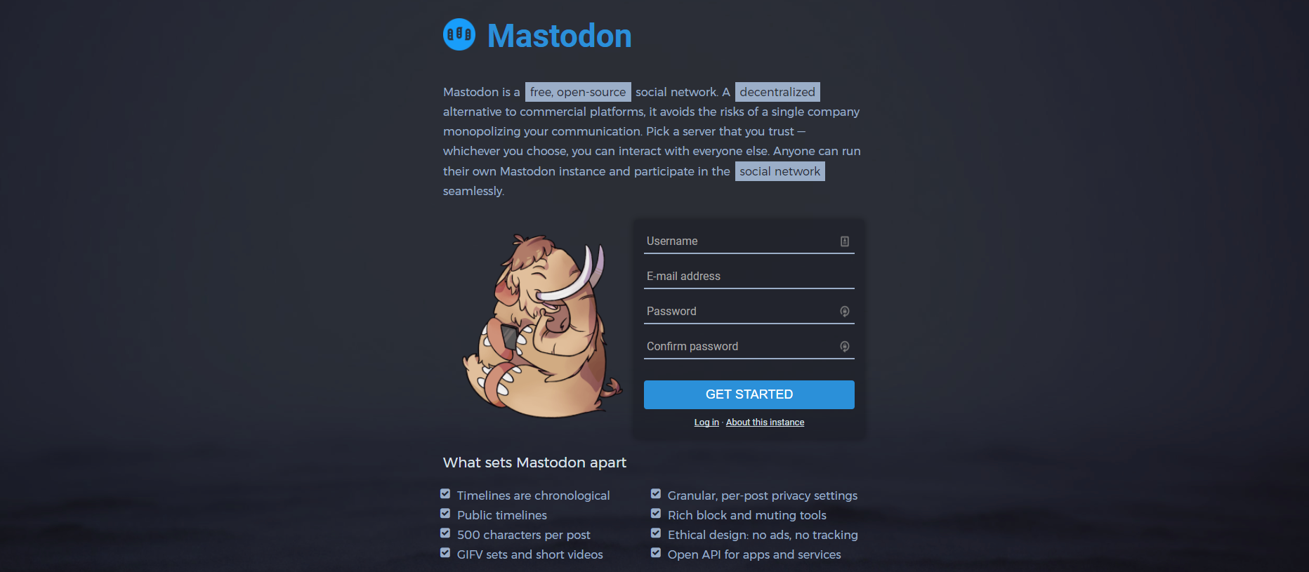 How to install a Mastodon instance on Ubuntu 16.04 LTS
